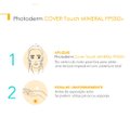 PROTETOR SOLAR FACIAL BIODERMA PHOTODERM COVER TOUCH MINERAL FPS50+ MUITO CLARO 40G