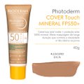 PROTETOR SOLAR FACIAL BIODERMA PHOTODERM COVER TOUCH MINERAL FPS 50+ COR 4.0 40G
