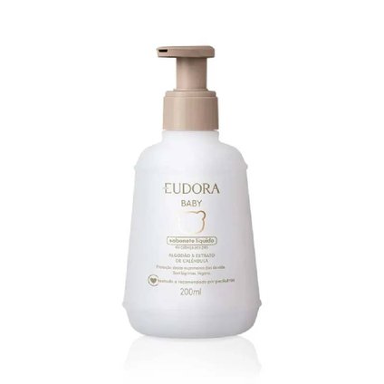 SABONETE LÍQUIDO EUDORA BABY CABEÇA AOS PÉS 200ML