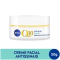 CREME FACIAL ANTISSINAIS NIVEA Q10 POWER DIA FPS 30 PELE MISTA A OLEOSA 50G