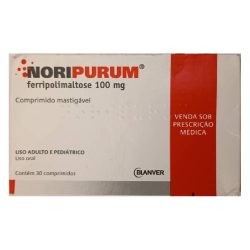 Noripurum 100mg 30 Comprimidos Mastigaveis