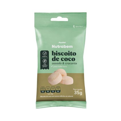 BISCOITO DE COCO PANVEL NUTRABEM 35G