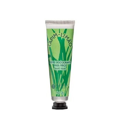 CREME DESODORANTE PARA MÃOS LOCCITANE AU BRÉSIL CAPIM LIMÃO 30ML