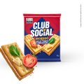 BISCOITO SALGADO CLUB SOCIAL RECHEADO QUEIJO, TOMATE E MANJERICÃO 106G