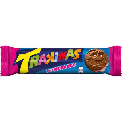 BISCOITO TRAKINAS MORANGO 126G