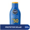 PROTETOR SOLAR NIVEA SUN PROTECT & HIDRATA FPS 50 200ML
