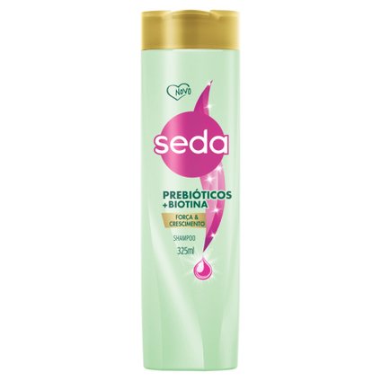 SHAMPOO SEDA PREBIÓTICOS+BIOTINA 325ML