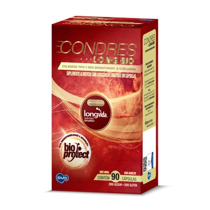 CONDRES LONG BIO COLÁGENO & CÚRCUMA 90 CÁPSULAS