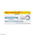 KIT CREME DENTAL SENSODYNE PROTEÇÃO COMPLETA + PROTEÇÃO PARA DENTES SENSÍVEIS 90G 2 UNIDADES