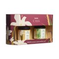 KIT PANVEL CASA COM 2 DIFUSORES DE AROMAS BAMBU E VANILLA 100ML CADA