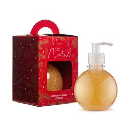 SABONETE LIQUIDO CEREJA PANVEL FELIZ NATAL 250ML