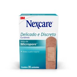 Curativo Nexcare Feitos De Micropore C/35