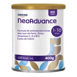 Neoadvance Sem Sabor, Fórmula Hipoalergênica Infantil 1 10 Anos 400g