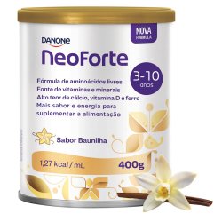 Neoforte Baunilha Suplemento Infantil 3 10 Anos 400g