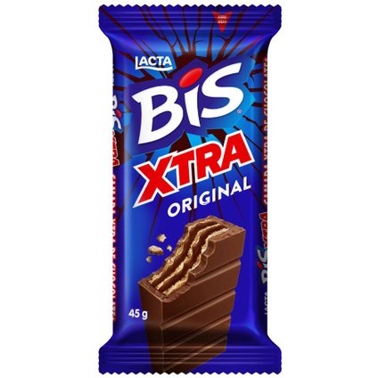 CHOCOLATE WAFER LACTA BIS XTRA 45G