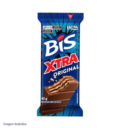CHOCOLATE LACTA BIS XTRA 45G