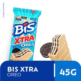 CHOCOLATE LACTA BIS XTRA OREO 45G