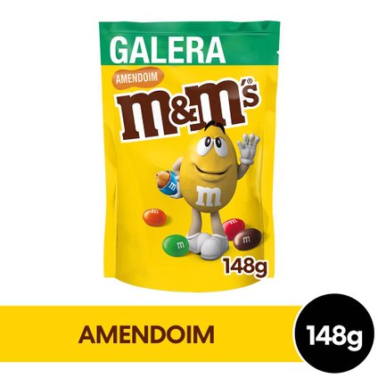 CHOCOLATE M&MS PARA GALERA AMENDOIM 148G