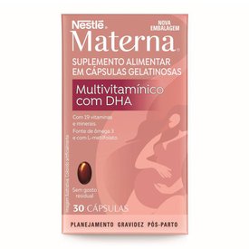 SUPLEMENTO ALIMENTAR MATERNA DHA 30 UNIDADES