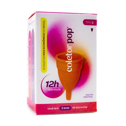 COLETOR MENSTRUAL COLETOR POP TIPO 2