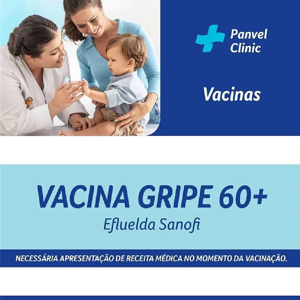 Vacina Da Gripe 60+ Trivalente Efluelda Sanofi