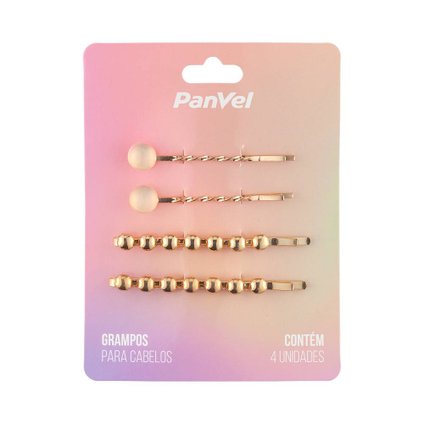 CONJUNTO GRAMPO 4UN PANVEL ACESSORIOS COLEÇÃO PRISMA