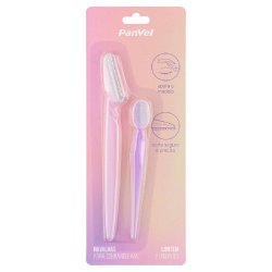 Kit Lâminas (navalhas) Para Depilação Facial E Sobrancelha Panvel - 2 Unidades