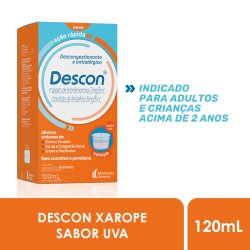 Descon Xarope Com Copo 120ml