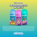 DESODORANTE ROLL ON INFANTIL MALVATRIKIDS SPORT 65ML