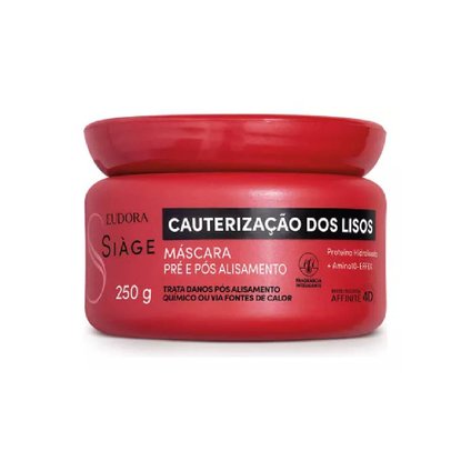 MÁSCARA DE TRATAMENTO EUDORA SIÀGE CAUTERIZAÇÃO DOS LISOS 250G