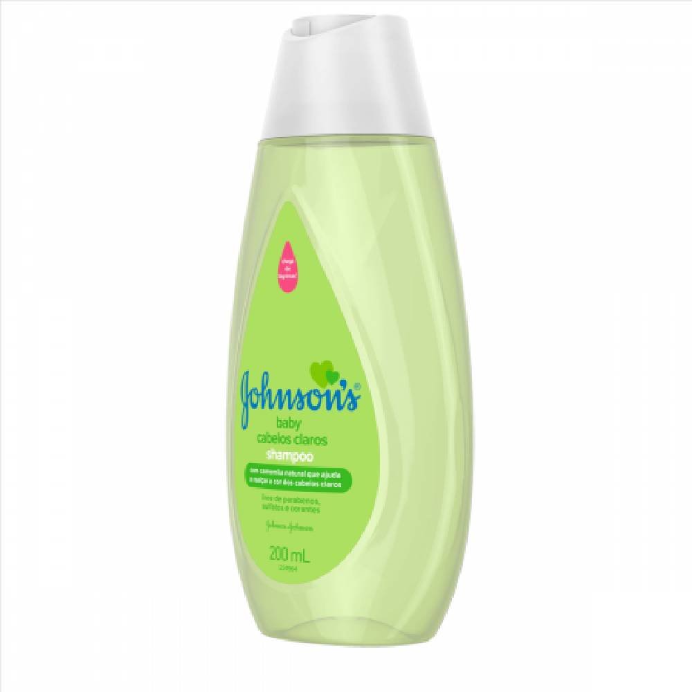 Shampoo Johnsons Baby Cabelos Claros Camomila 200ml PanVel Farmácias