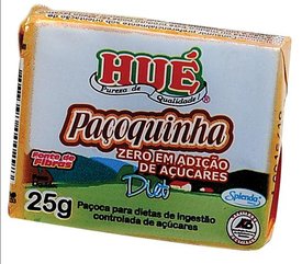 PAÇOQUINHA ZERO HUÉ TABLETE 25G AVULSO