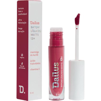 BATOM LIQUIDO DAILUS MATTE 12HRS MAGENTA 5ML