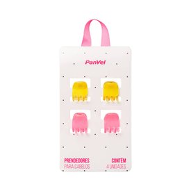 CONJUNTO DE PIRANHAS PP NEON COLEÇÃO INFANTIL PANVEL ACESSÓRIOS