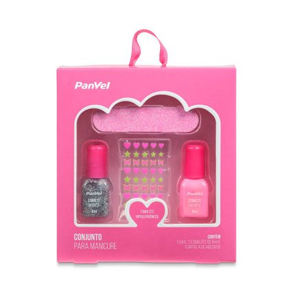 KIT MANICURE COLEÇÃO INFANTIL PANVEL ACESSÓRIOS