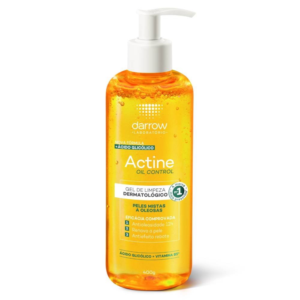 Gel De Limpeza Facial Darrow Actine Oil Control 400g