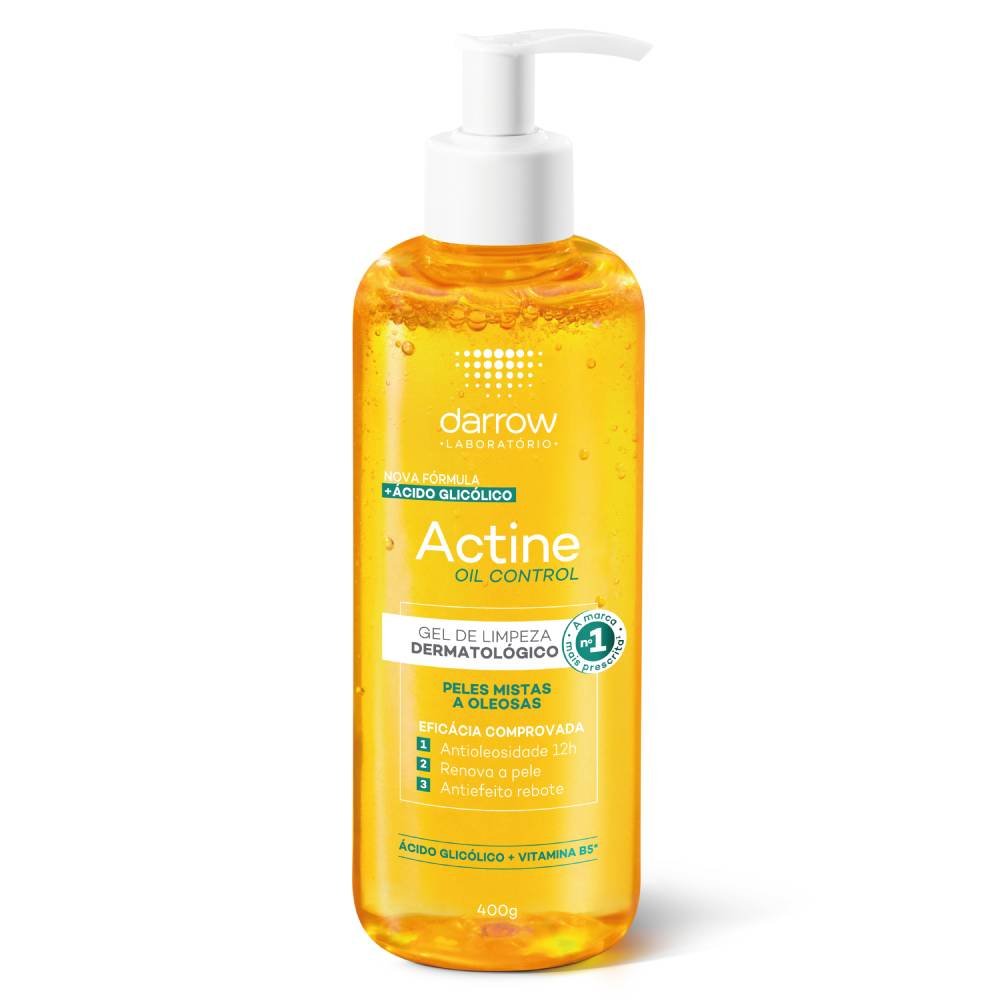 Gel De Limpeza Facial Darrow Actine Oil Control 400g