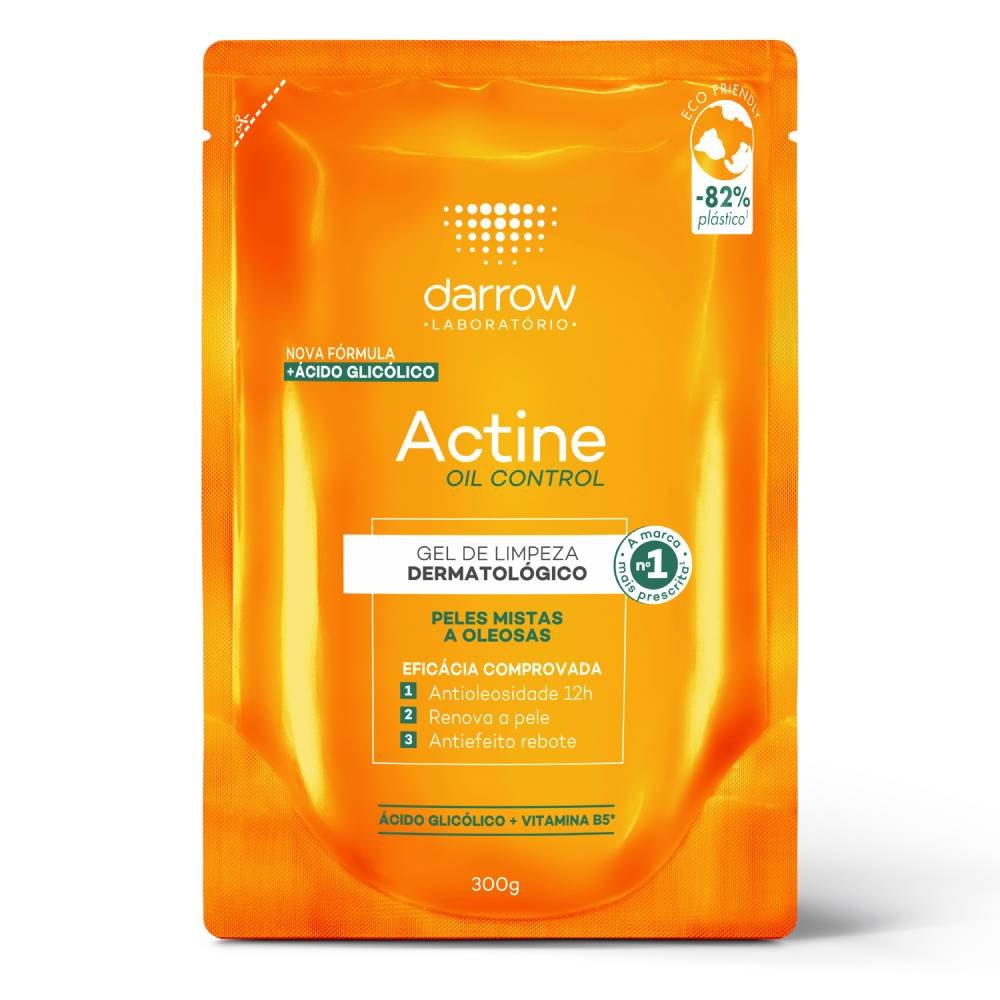 Gel De Limpeza Facial Darrow Actine Oil Control Refil 300g