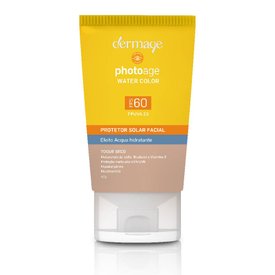 PROTETOR SOLAR FACIAL DERMAGE PHOTOAGE WATER FPS 60 COLOR 40G