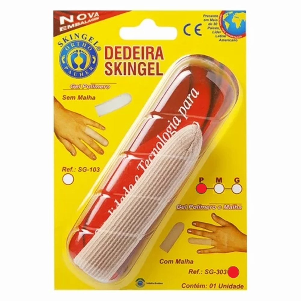 Dedeira De Malha Revestida C Gel Orthopauher P Panvel Farm Cias