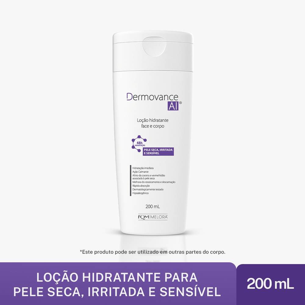 Loção Hidratante Dermovance Ai 200ml