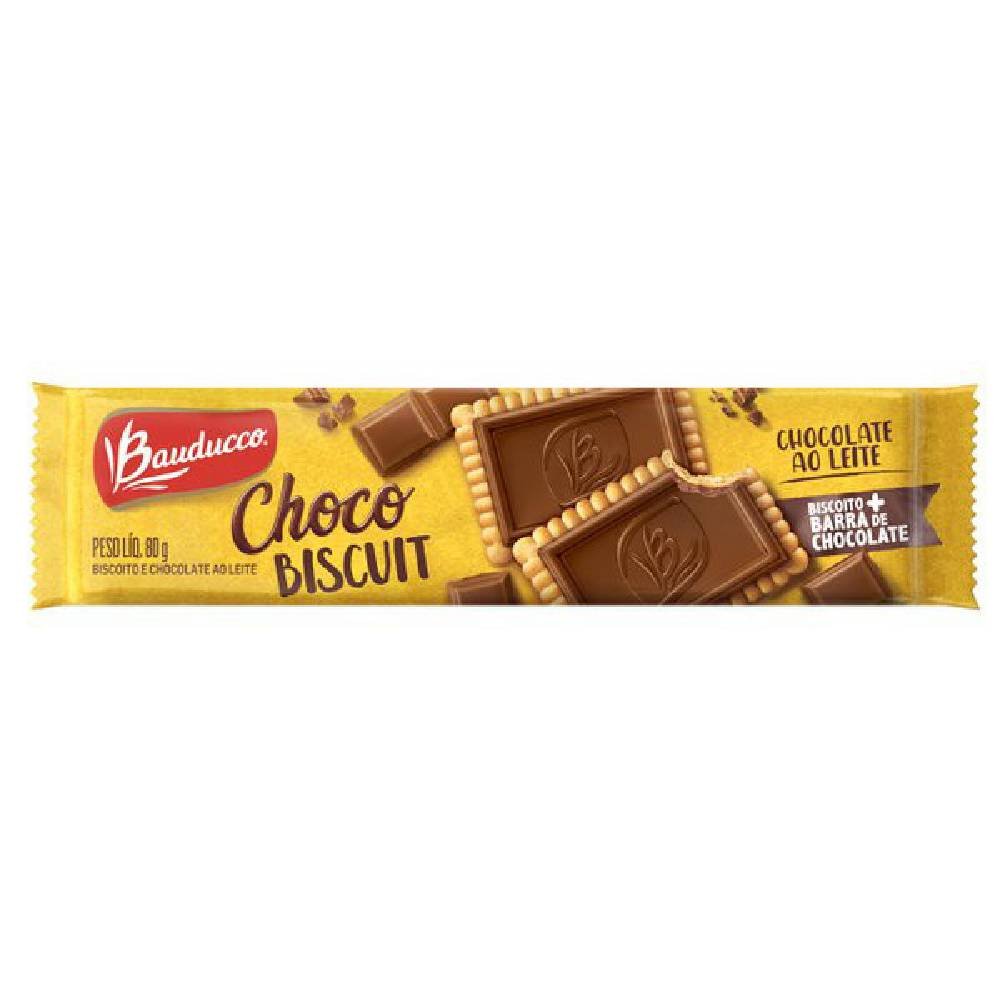 JPavani Macaé Matriz  Biscoito Bauducco Choco Biscuit Chocolate