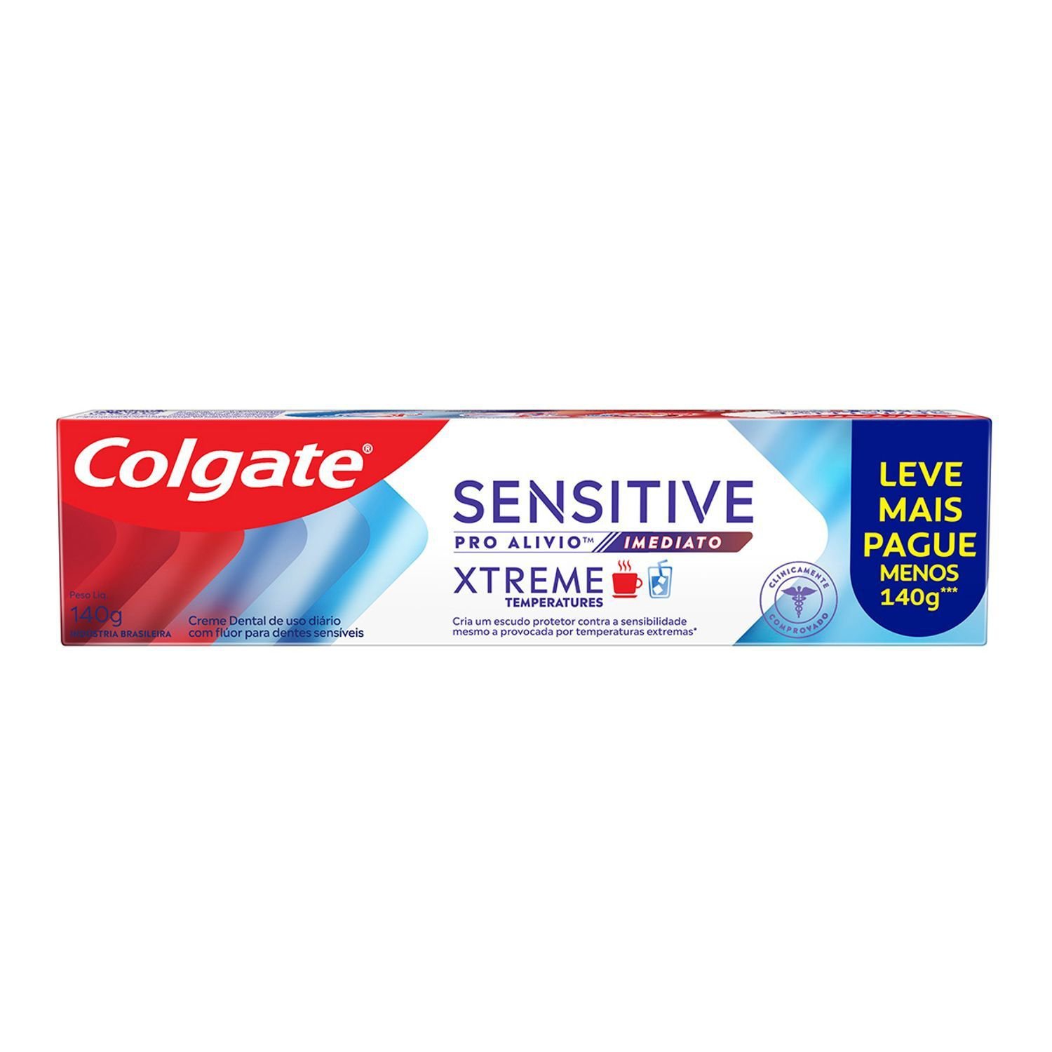 Creme Dental Para Sensibilidade Colgate Sensitive Pro Alívio Imediato Xtreme Temperatures 140g