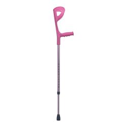 Muleta Canadense Fixa Rosa