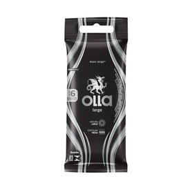 PRESERVATIVO OLLA LARGE COM 6 UNIDADES