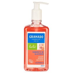 Sabonete De Glicerina Líquido Granado Bebê Calêndula 250ml