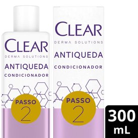 CONDICIONADOR CLEAR WOMEN DERMA SOLUTION ANTIQUEDA COM 300ML