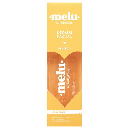 SÉRUM FACIAL HIDRATANTE MELU RUBY ROSE PÊSSEGO 30ML