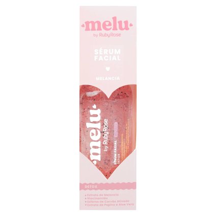 SÉRUM FACIAL DETOX MELU RUBY ROSE 30ML