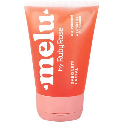 SABONETE FACIAL MELU RUBY ROSE 100ML